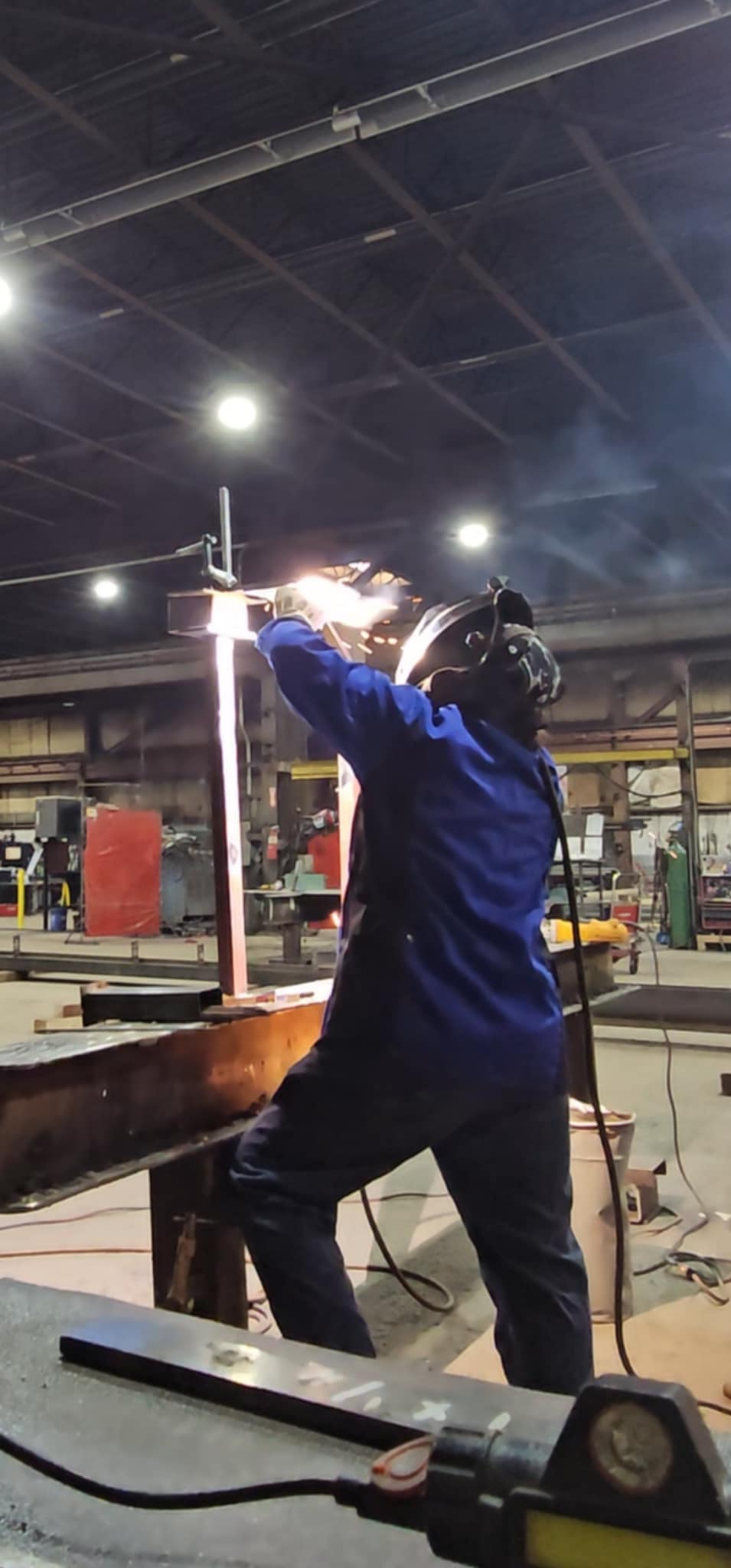 Overhead Stick Weld