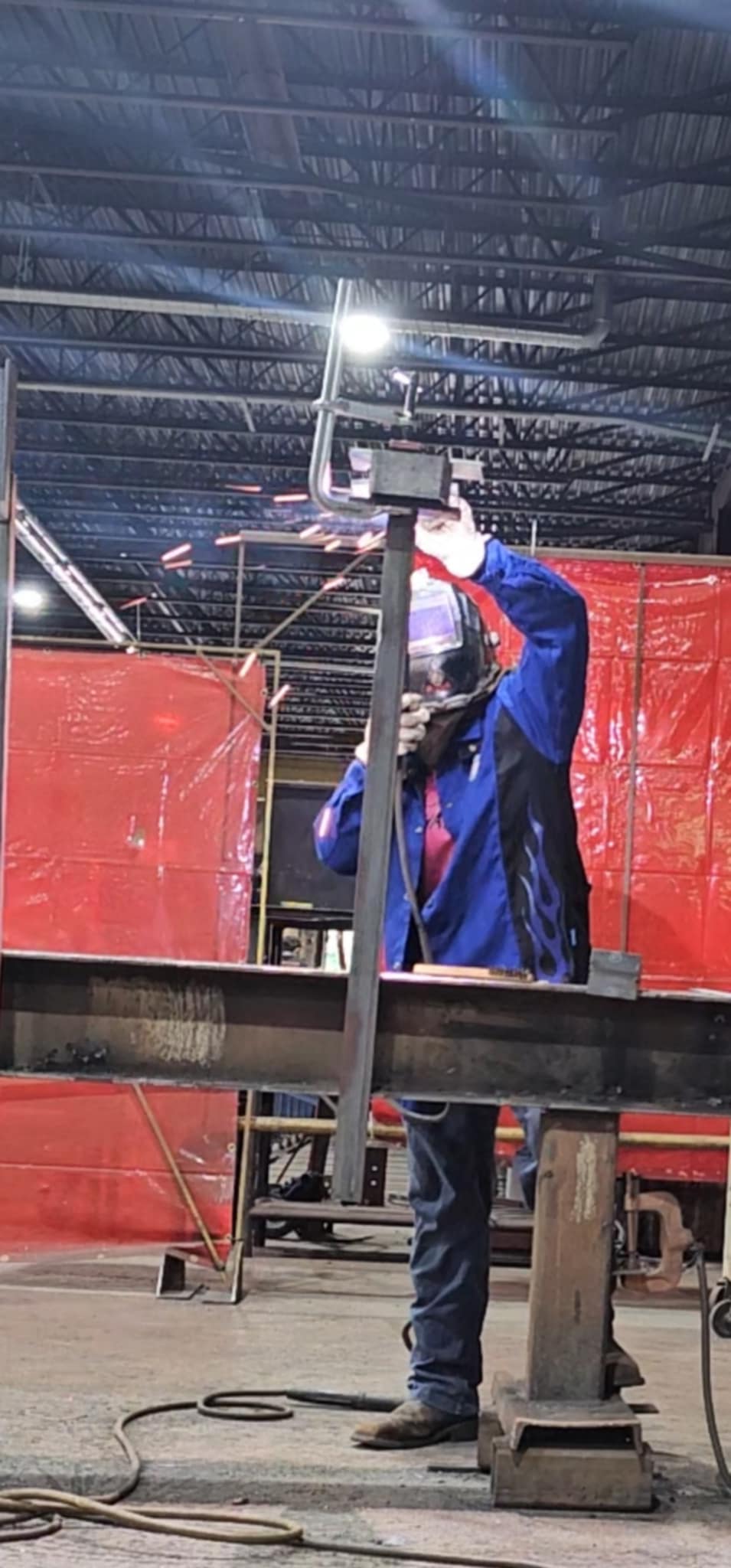 Overhead Stick Weld - Second View